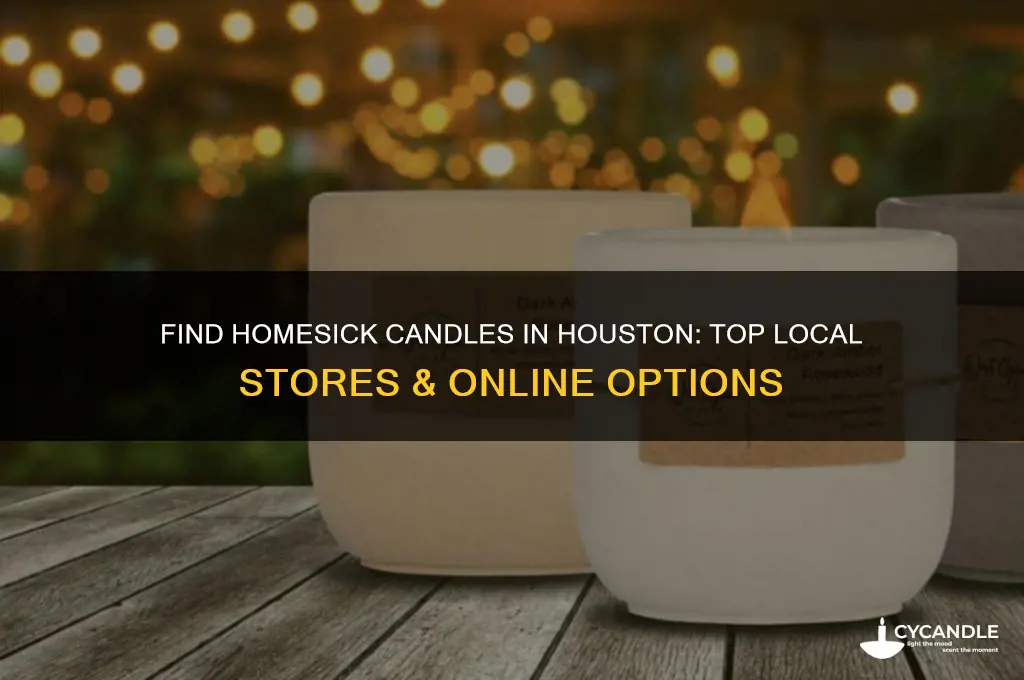 where to buy homesick candles in houston texas