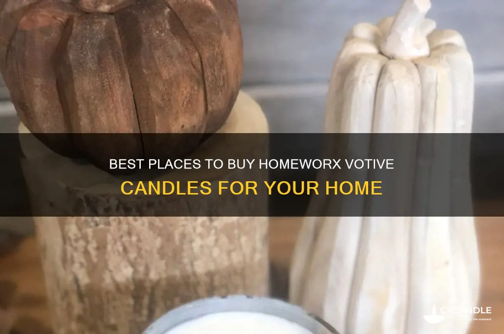 where to buy homeworx candles votive candles
