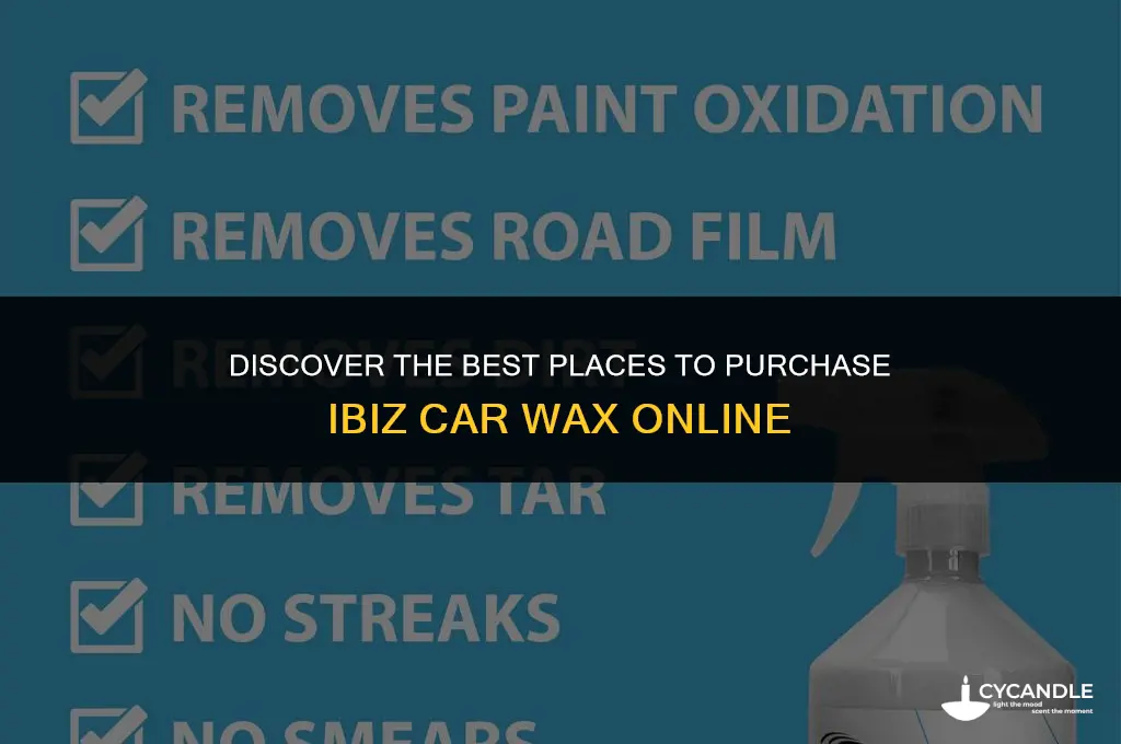 where to buy ibiz car wax
