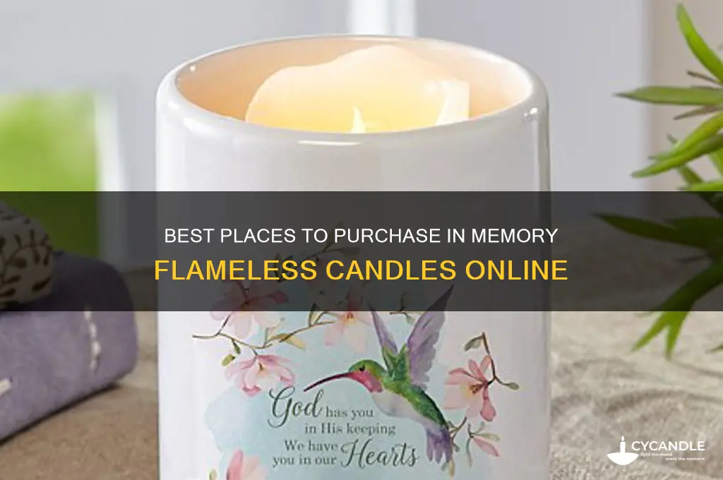 where to buy in memory flameless candles