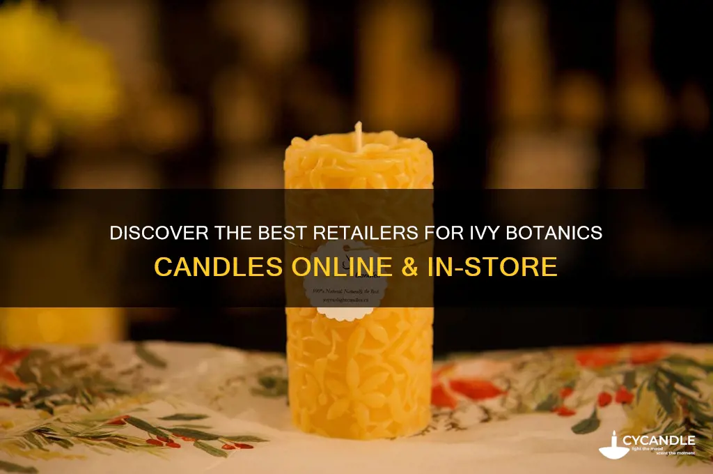 where to buy ivy botanics candles