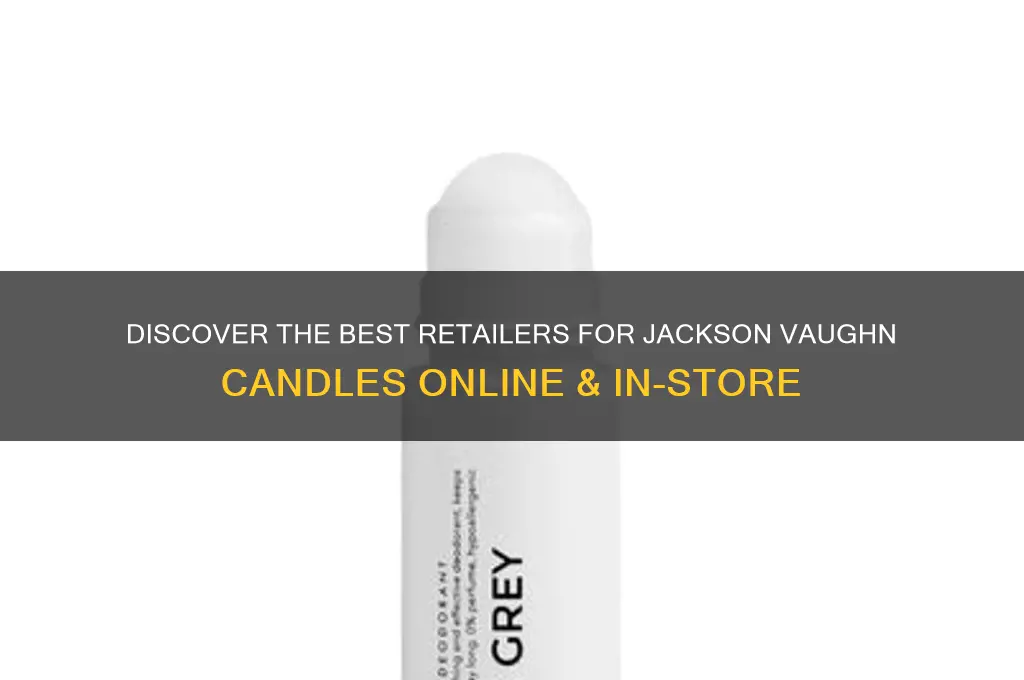where to buy jackson vaughn candles