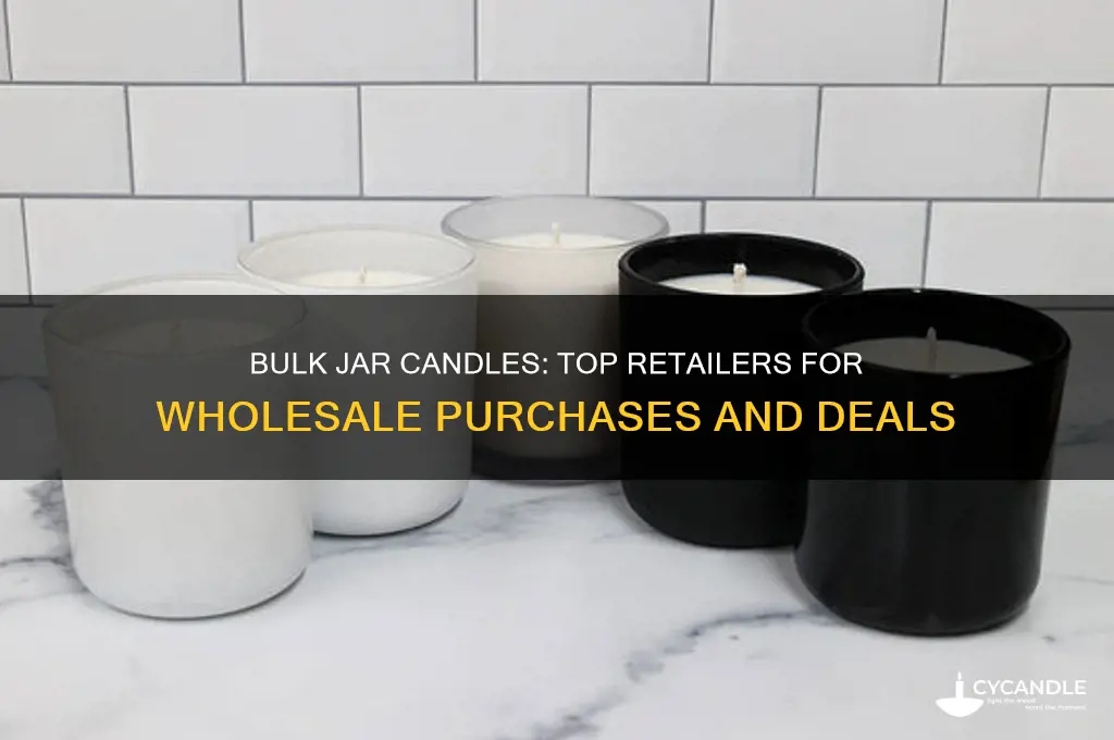 where to buy jar candles in bulk