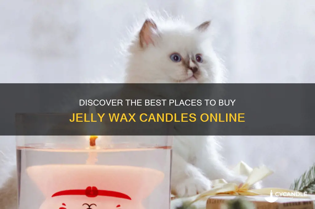 where to buy jelly wax candle