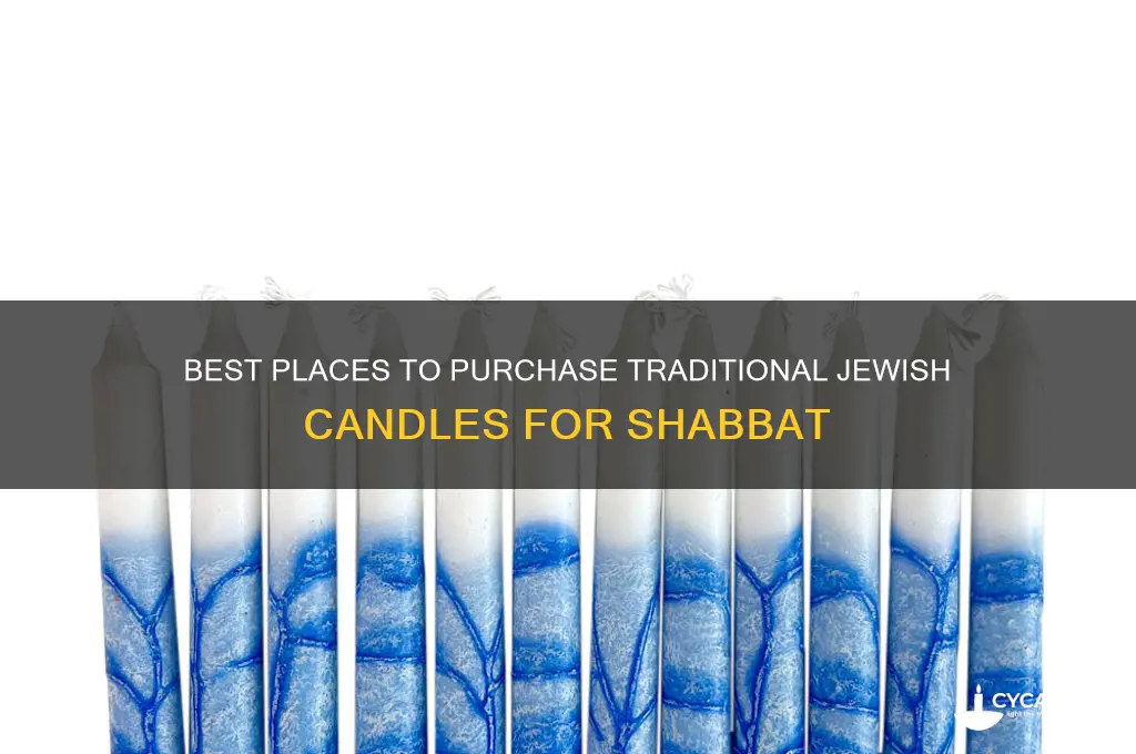 where to buy jewish candles