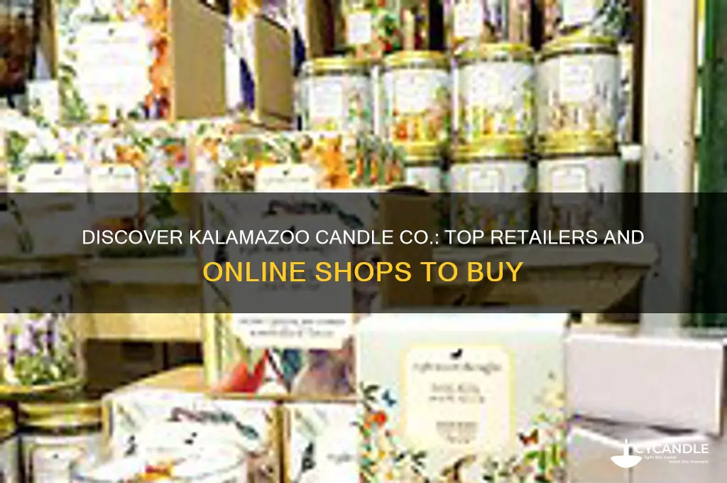 where to buy kalamazoo candle company candles