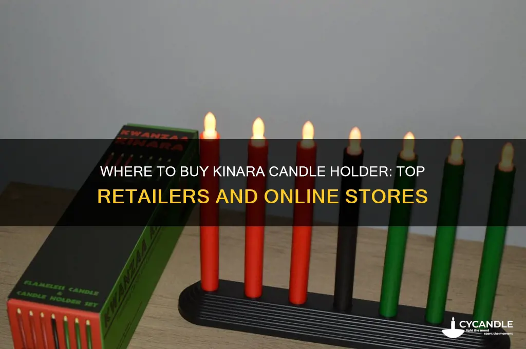where to buy kinara candle holder