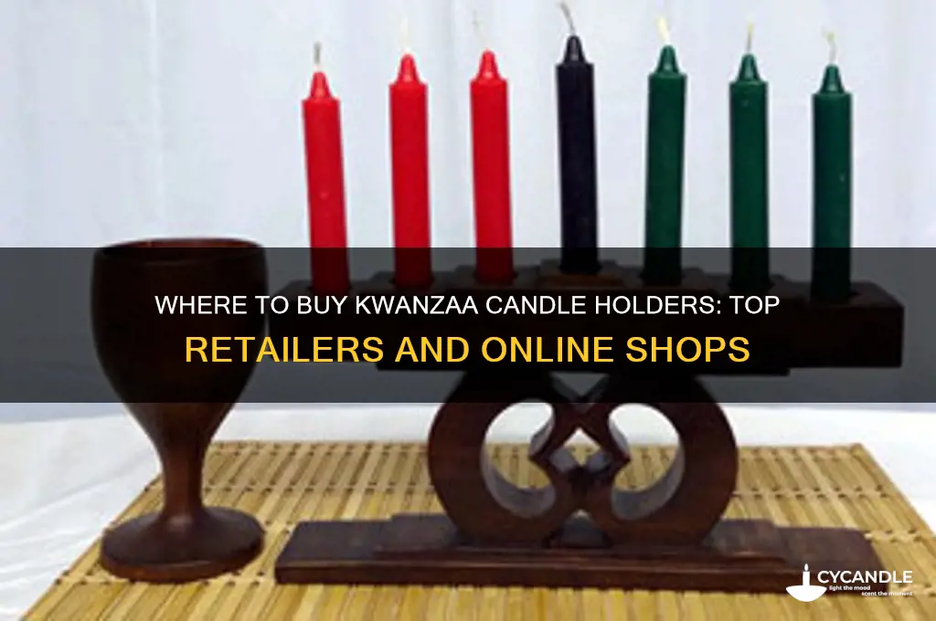 where to buy kwanzaa candle holder