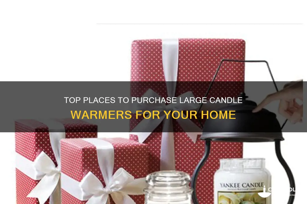 where to buy large candle warmer