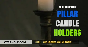 Elegant Large Pillar Candle Holders: Top Retailers and Online Sources