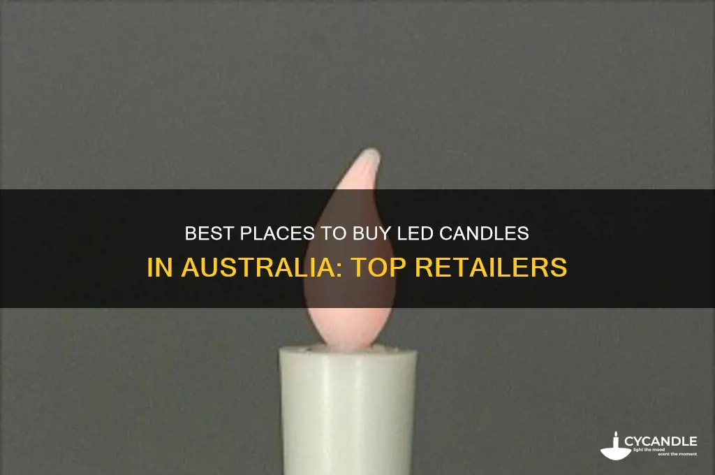 where to buy led candles australia