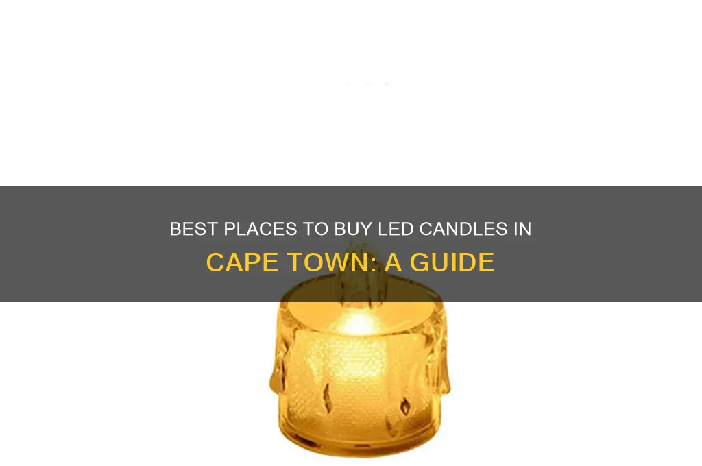 where to buy led candles in cape town