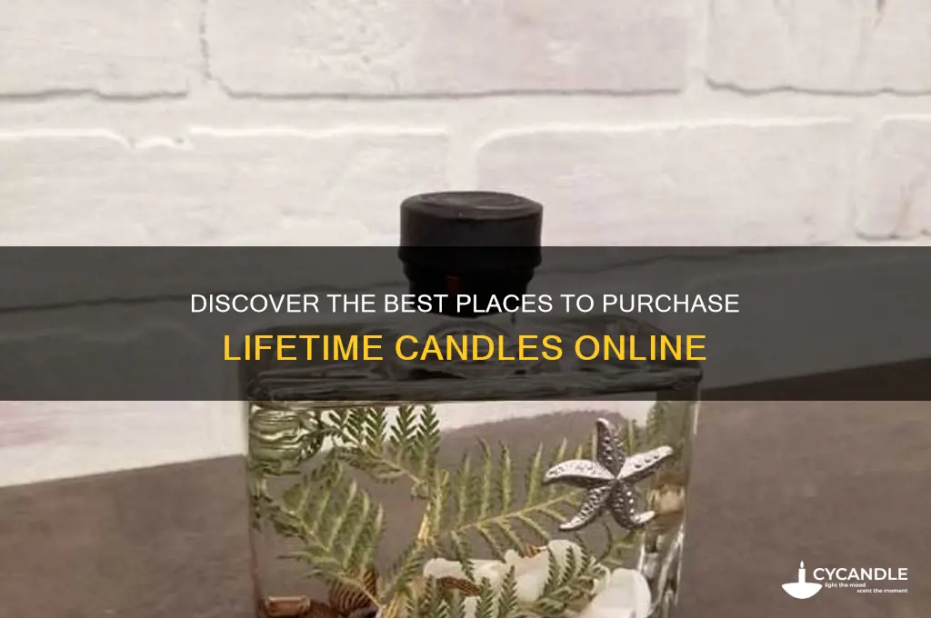 where to buy lifetime candles