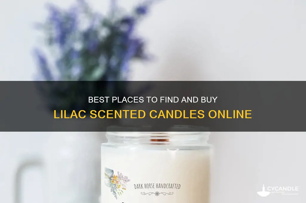 where to buy lilac candles