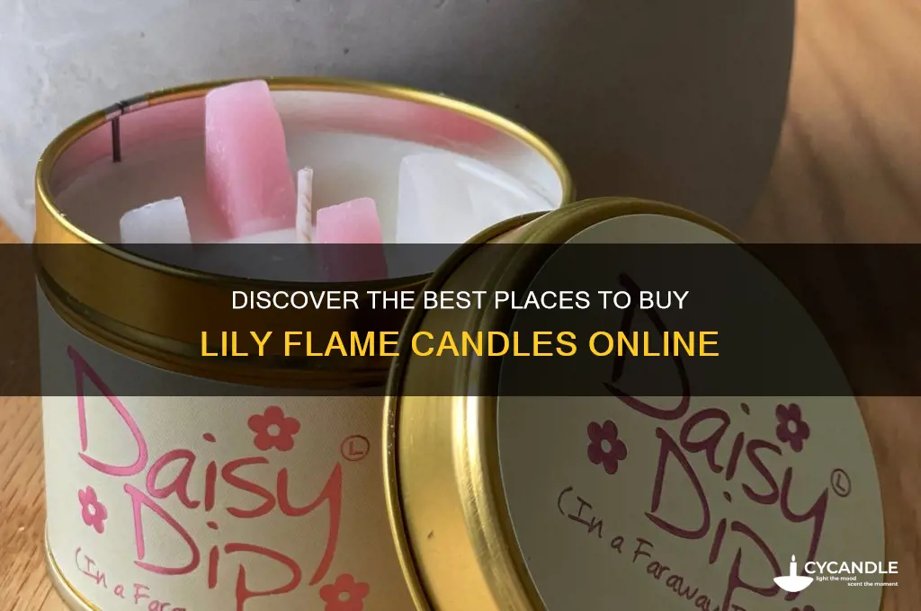 where to buy lily flame candles