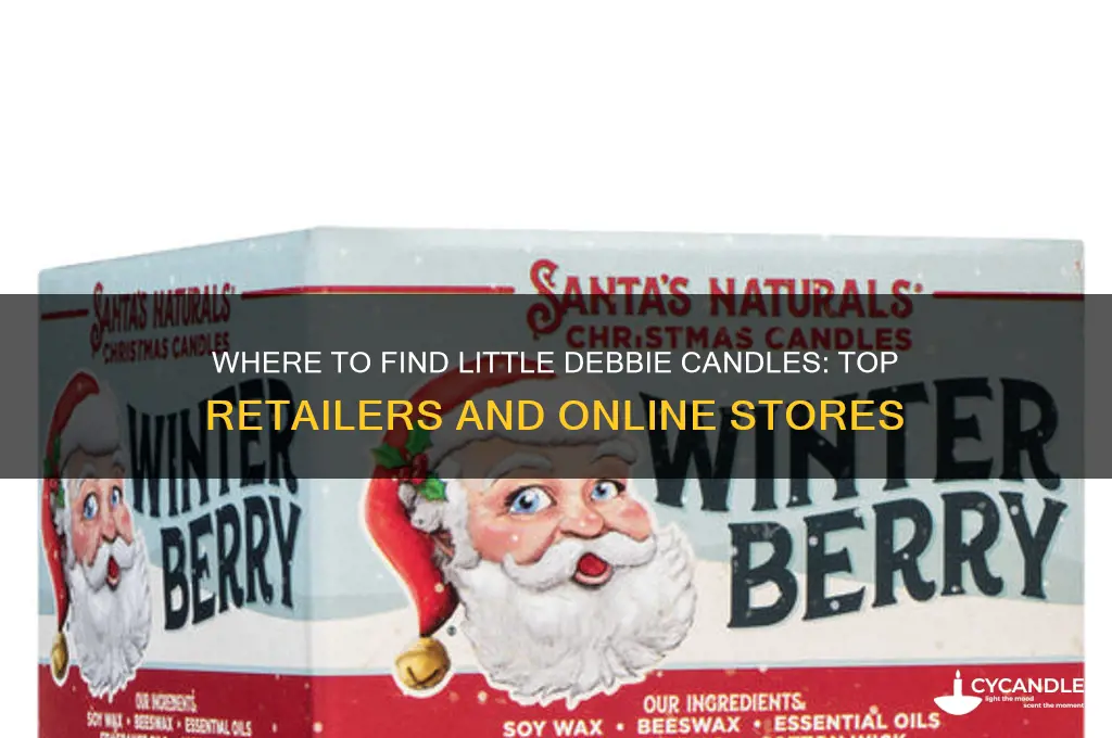 where to buy little debbie candles