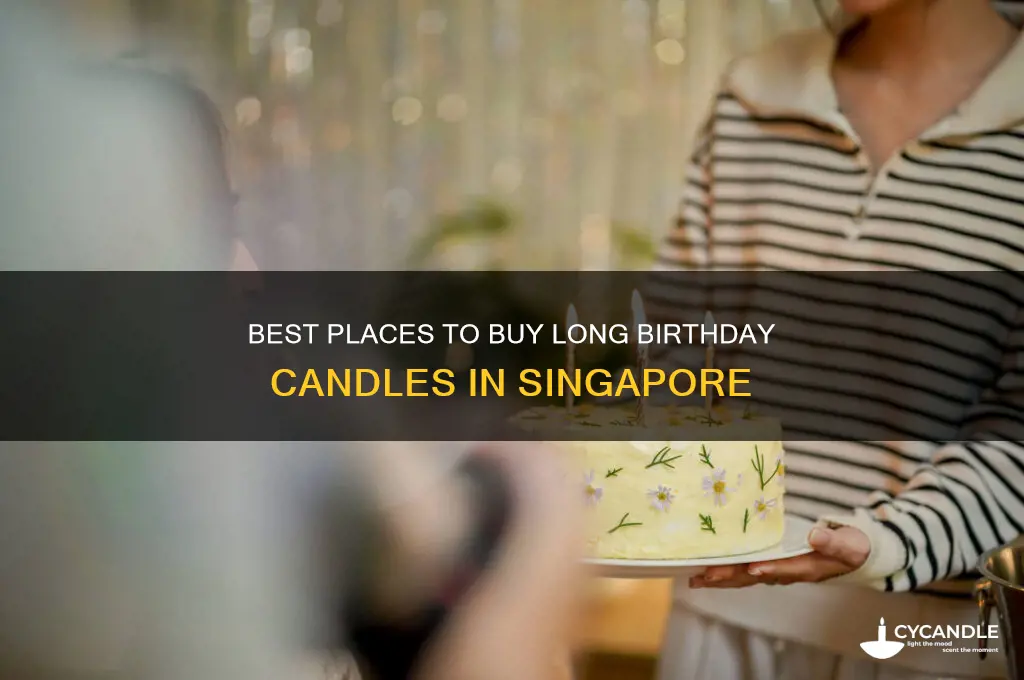 where to buy long birthday candles in singapore