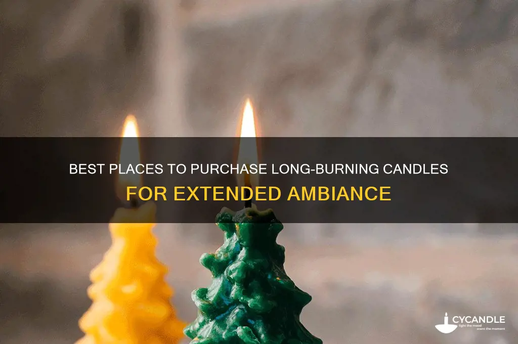 where to buy long burning candles