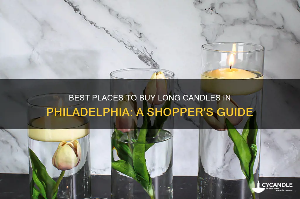 where to buy long candles philly