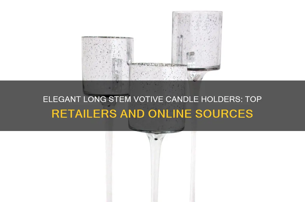 where to buy long stem votive candle holders