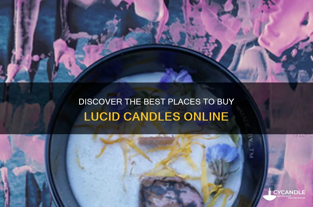 where to buy lucid candles