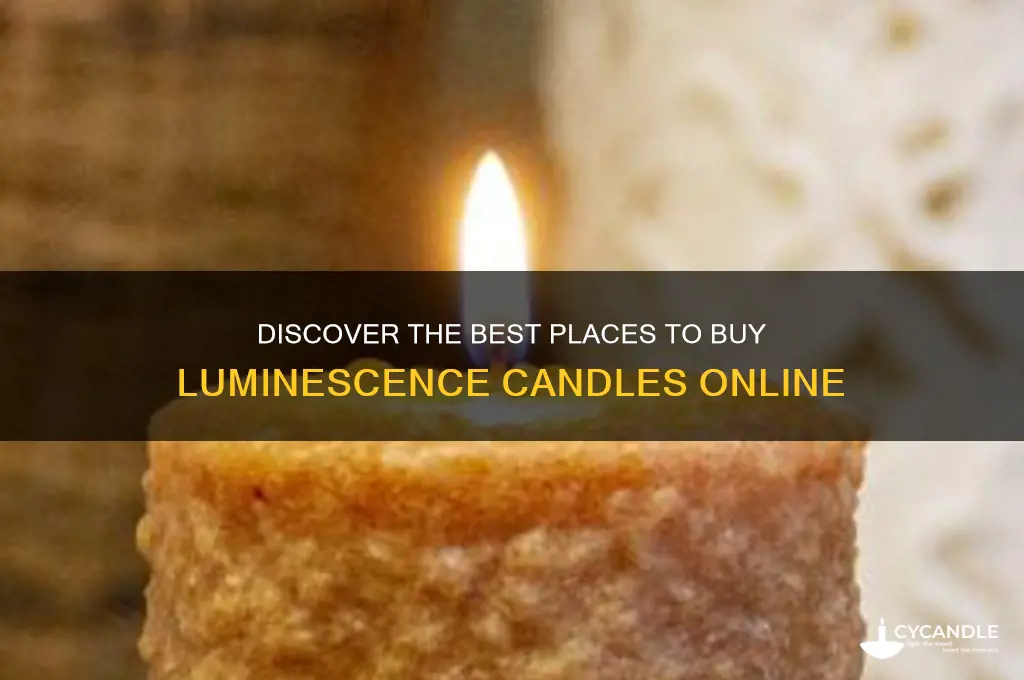 where to buy luminescence candles