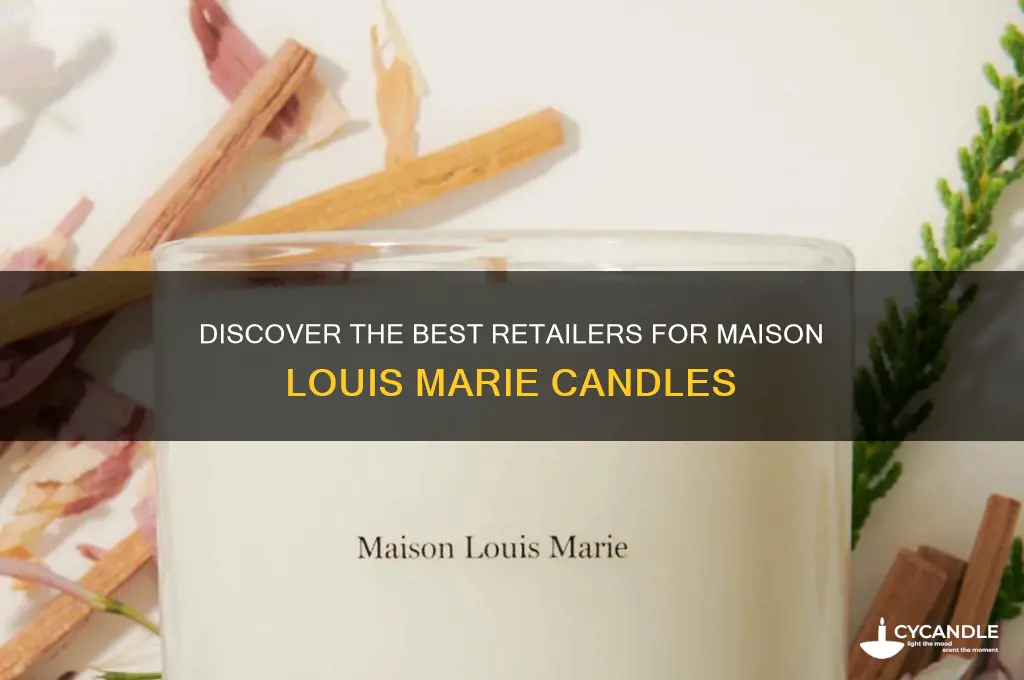 where to buy maison louis marie candles