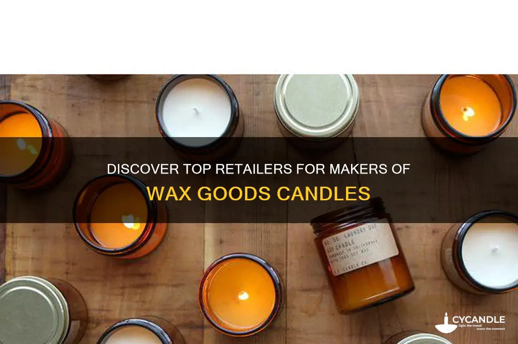 where to buy makers of wax goods candles