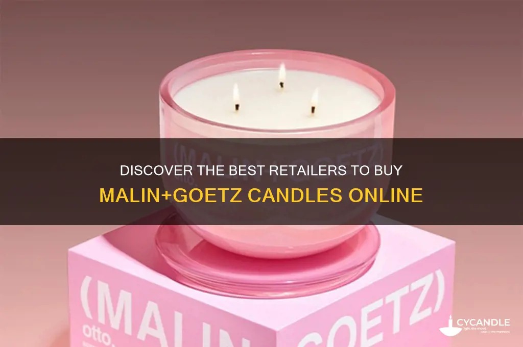 where to buy malin goetz candles