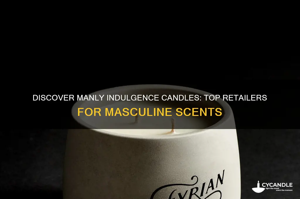 where to buy manly indulgence candle
