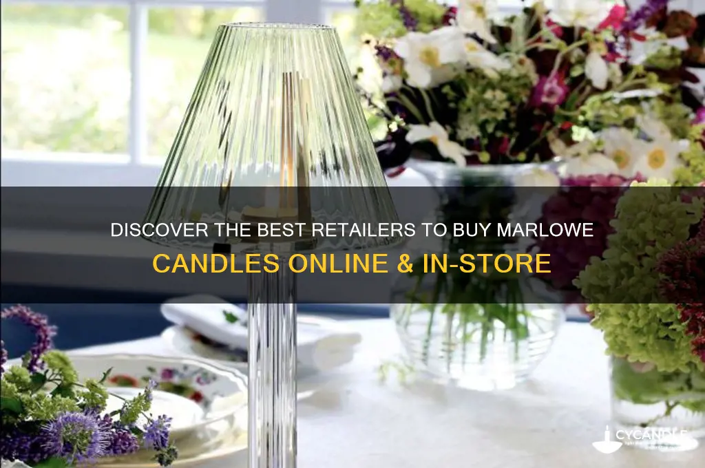 where to buy marlowe candles