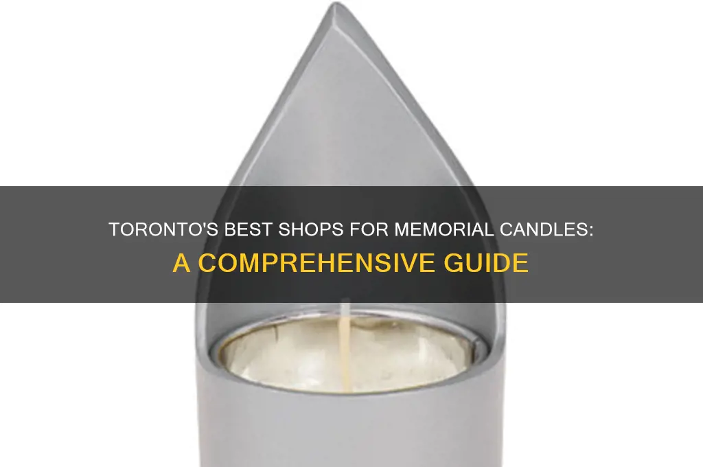 where to buy memorial candles in toronto
