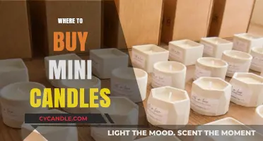 Best Places to Buy Mini Candles for Any Occasion