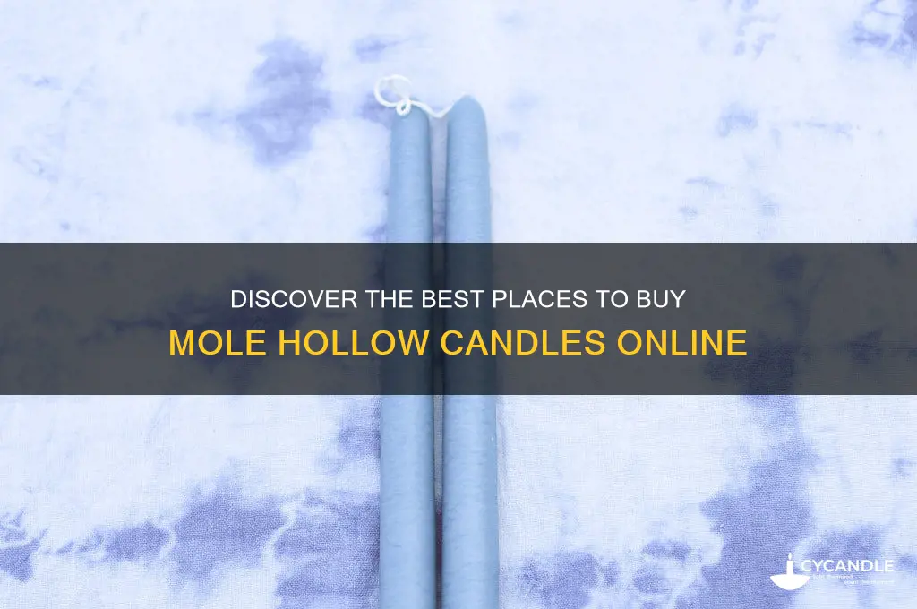 where to buy mole hollow candles