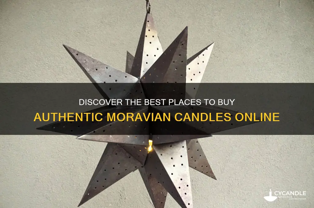where to buy moravian candles