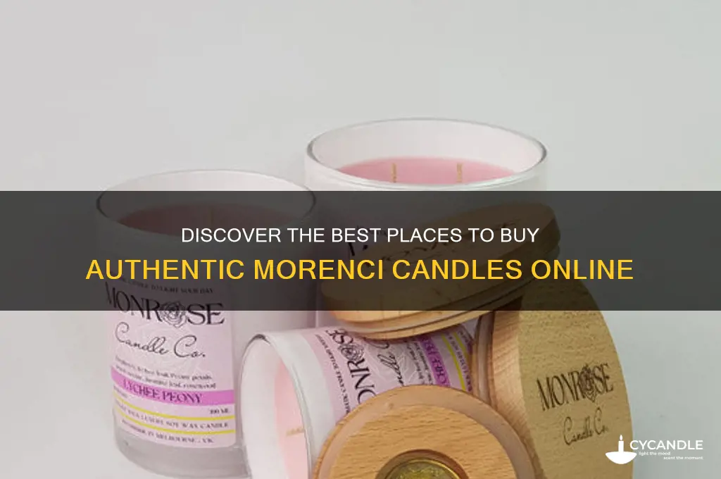 where to buy morenci candles