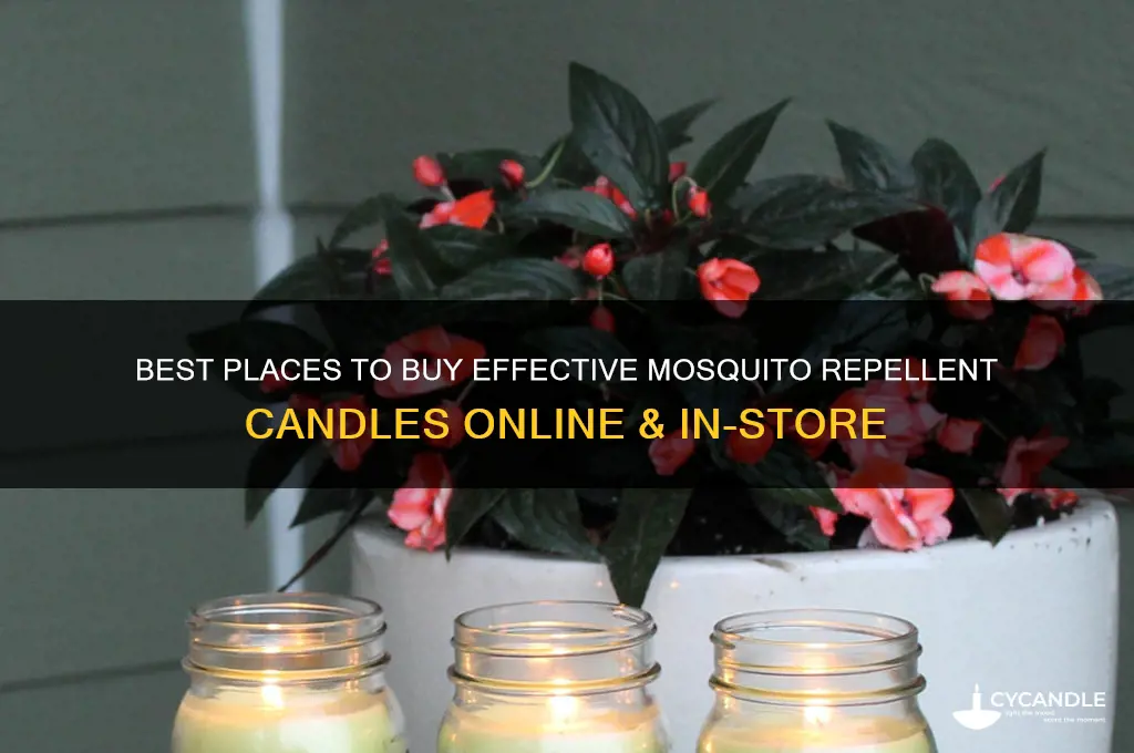where to buy mosquito repellent candles