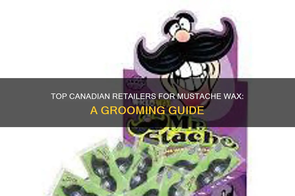 where to buy mustache wax canada