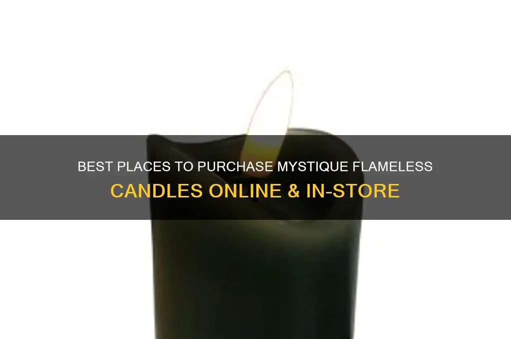 where to buy mystique flameless candles