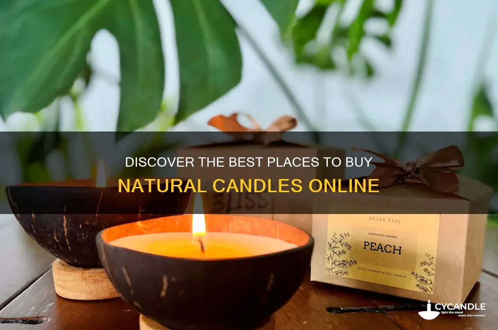 where to buy natural candles