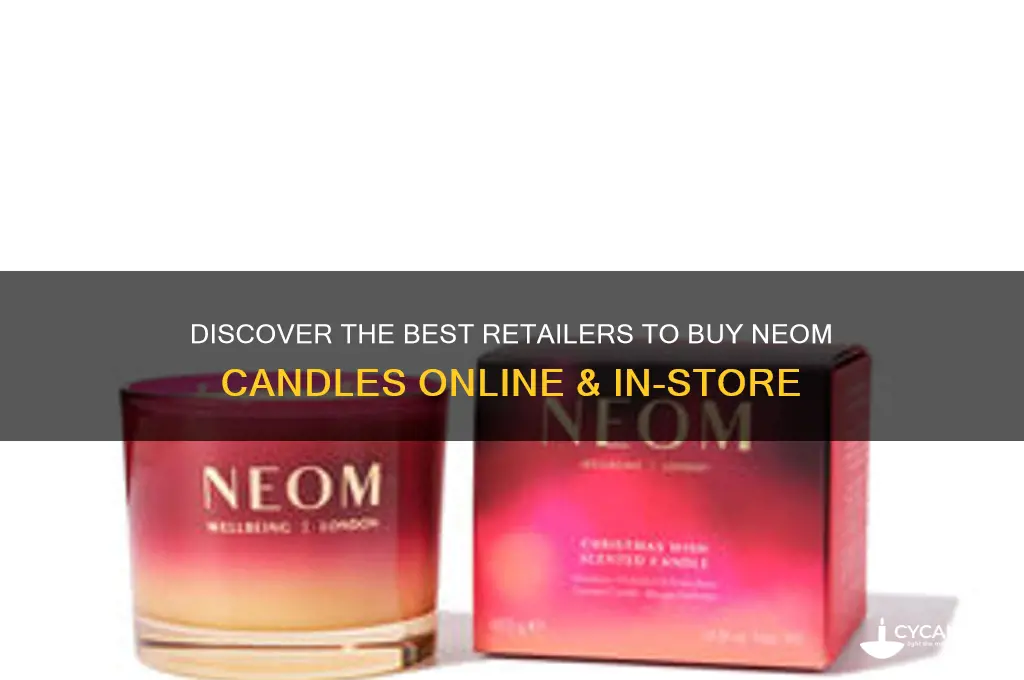 where to buy neom candles