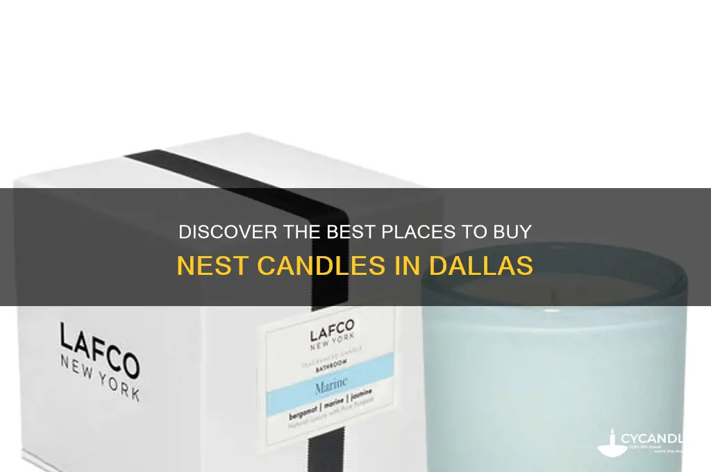 where to buy nest candles dallas