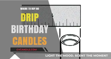 Best Places to Buy No Drip Birthday Candles for Perfect Celebrations