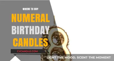 Best Places to Buy Numeral Birthday Candles for Celebrations
