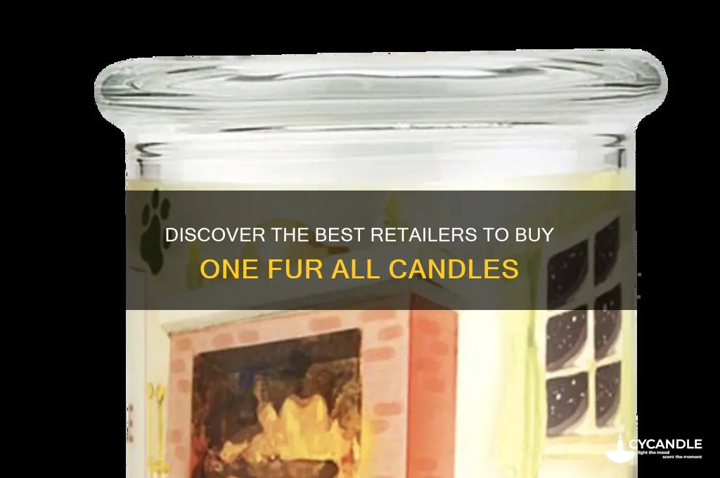 where to buy one fur all candles