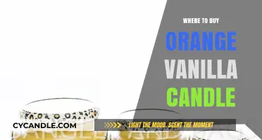 Best Places to Buy Orange Vanilla Scented Candles Online & In-Store