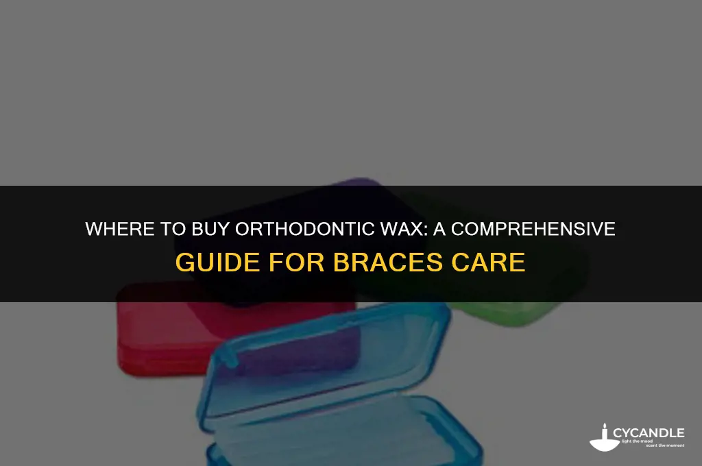 where to buy orthodontic wax