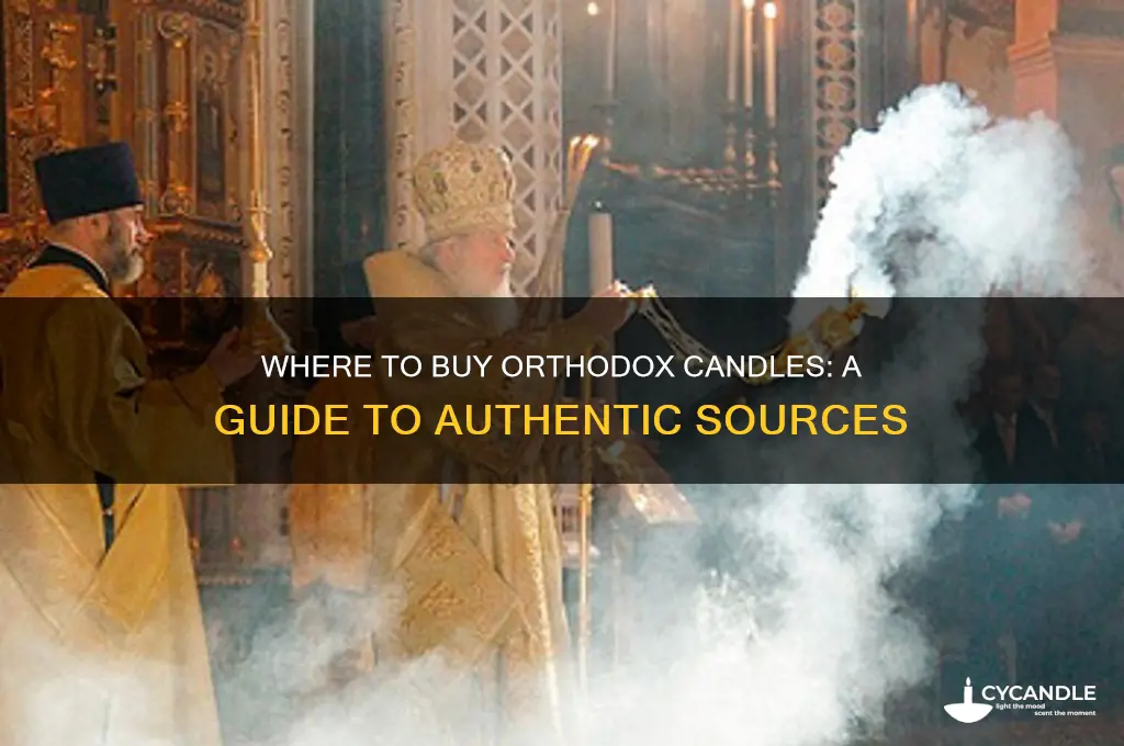where to buy orthodox candles