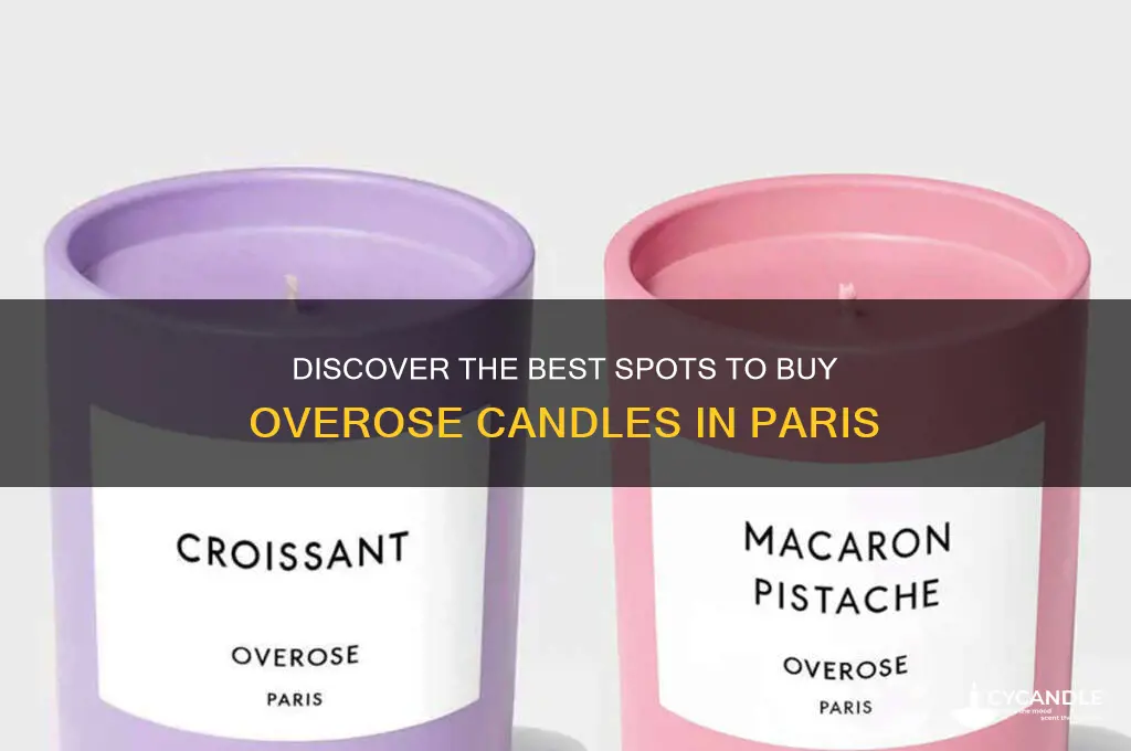 where to buy overose candles in paris