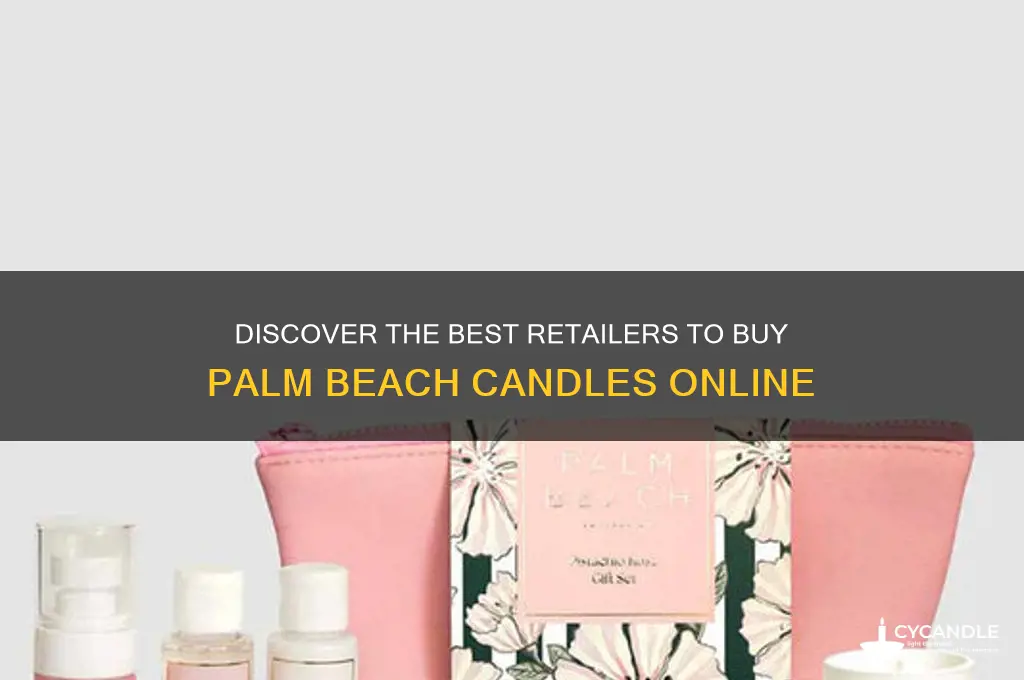 where to buy palm beach candles